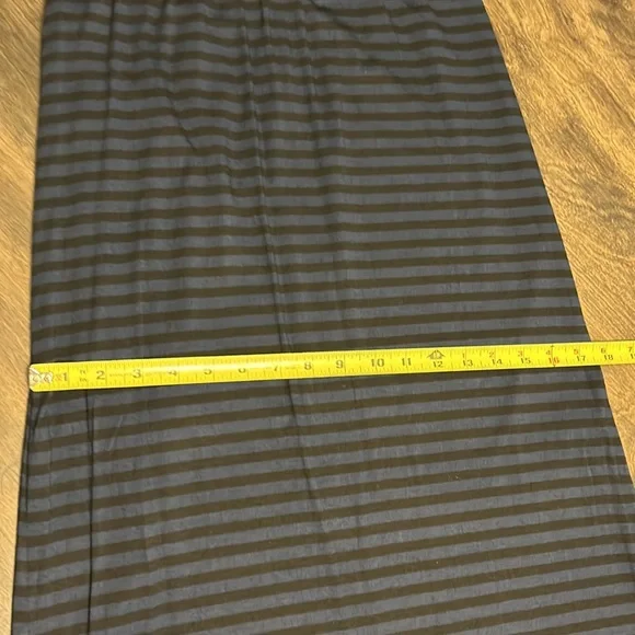 bobeau Black & Blue Partially Lined Maxi Skirt (NWOT) - Picture 8 of 10